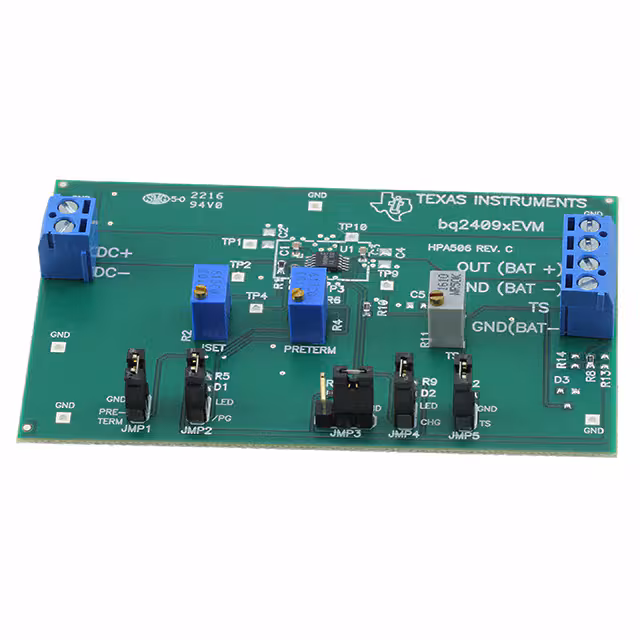 BQ24090EVM Texas Instruments  Cartes et kits d'évaluation et de démonstration